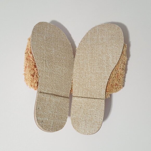 NWOT Free People Yuma woven "shag" peep toe sandal mules, 41 - Picture 15 of 16